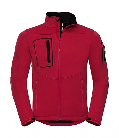 giacca con logo in poliestere 401-rossa 062415700 VAR02