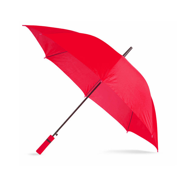 ombrello con logo in poliestere rosso 0371893 VAR01