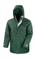 parka stampato in poliestere 540-verde 062417961 VAR01