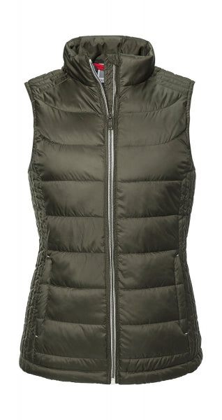 gilet personalizzabile in poliestere 534-verde 062424200 VAR03