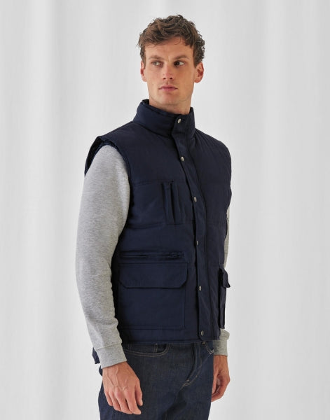 Carica l&#39;immagine nel visualizzatore di Gallery, gilet stampato in poliestere 101-nero 062426614 DET03

