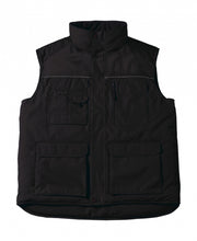 Carica l&#39;immagine nel visualizzatore di Gallery, gilet con logo in poliestere 101-nero 062428314 VAR02
