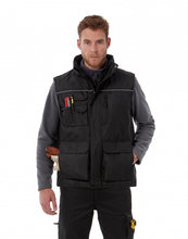 Carica l&#39;immagine nel visualizzatore di Gallery, gilet stampato in poliestere 700-marrone 062428314 DET01
