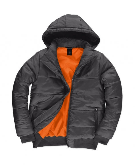 giacca stampata in poliestere 170-grigia 062443614 VAR04