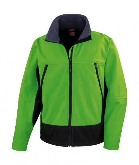 giacca stampata in poliestere 554-verde-scuro 062445161 VAR01