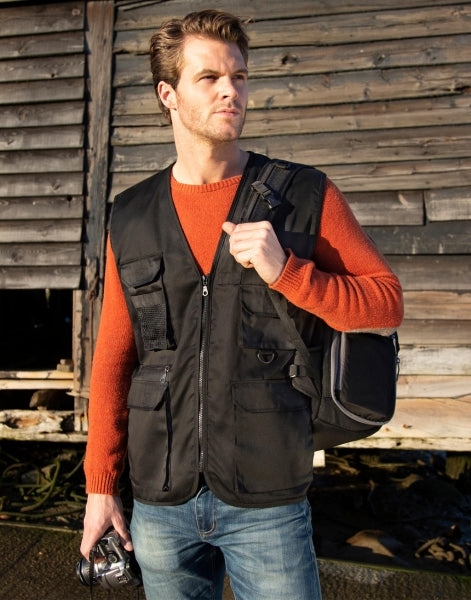 Carica l'immagine nel visualizzatore di Gallery, gilet personalizzabile in poliestere 708-marrone 062457061 DET04
