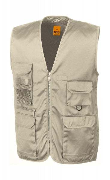 gilet personalizzabile in poliestere 708-marrone 062457061 VAR01