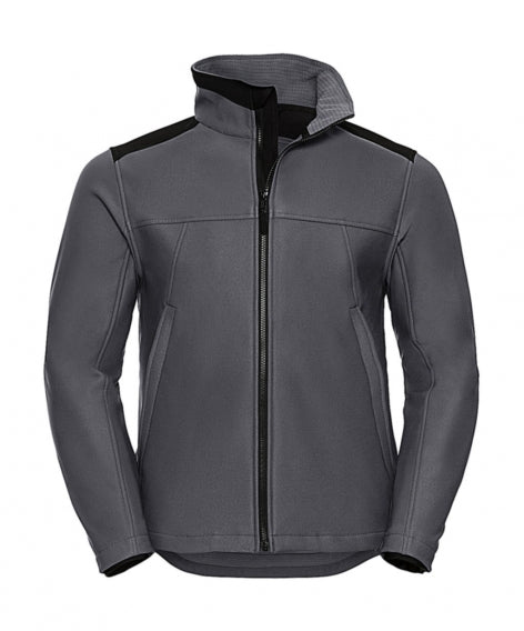 softshell personalizzabile in poliestere 127-grigio 062459900 VAR04