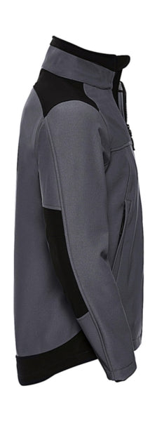 Carica l'immagine nel visualizzatore di Gallery, softshell da personalizzare in poliestere 101-nero 062459900 DET04
