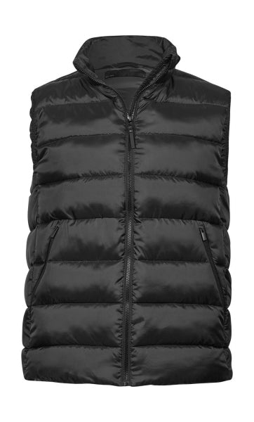 gilet con logo in poliestere 101-nero 062465918 VAR03