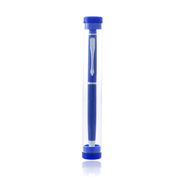 penna con logo in alluminio blu 0377282 VAR01