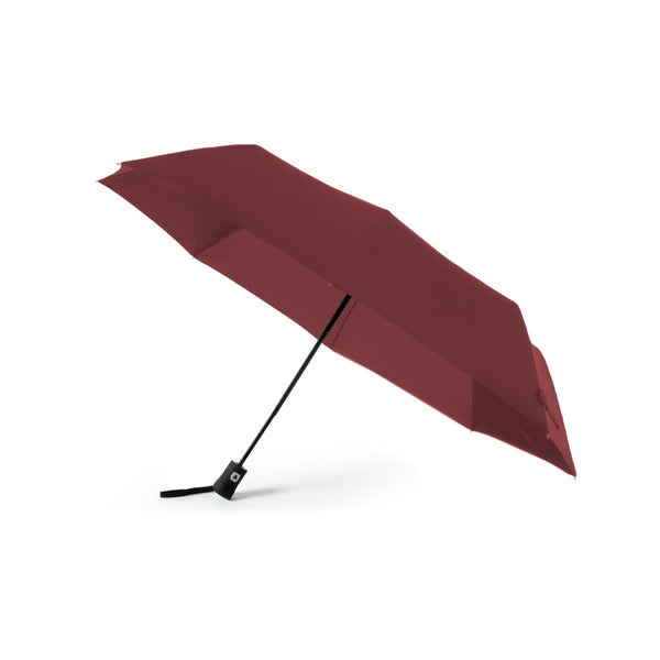 ombrello da personalizzare in pongee rosso 0378217 VAR03
