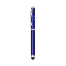 Carica l&#39;immagine nel visualizzatore di Gallery, penna con logo in metallo blu 0379118 VAR02

