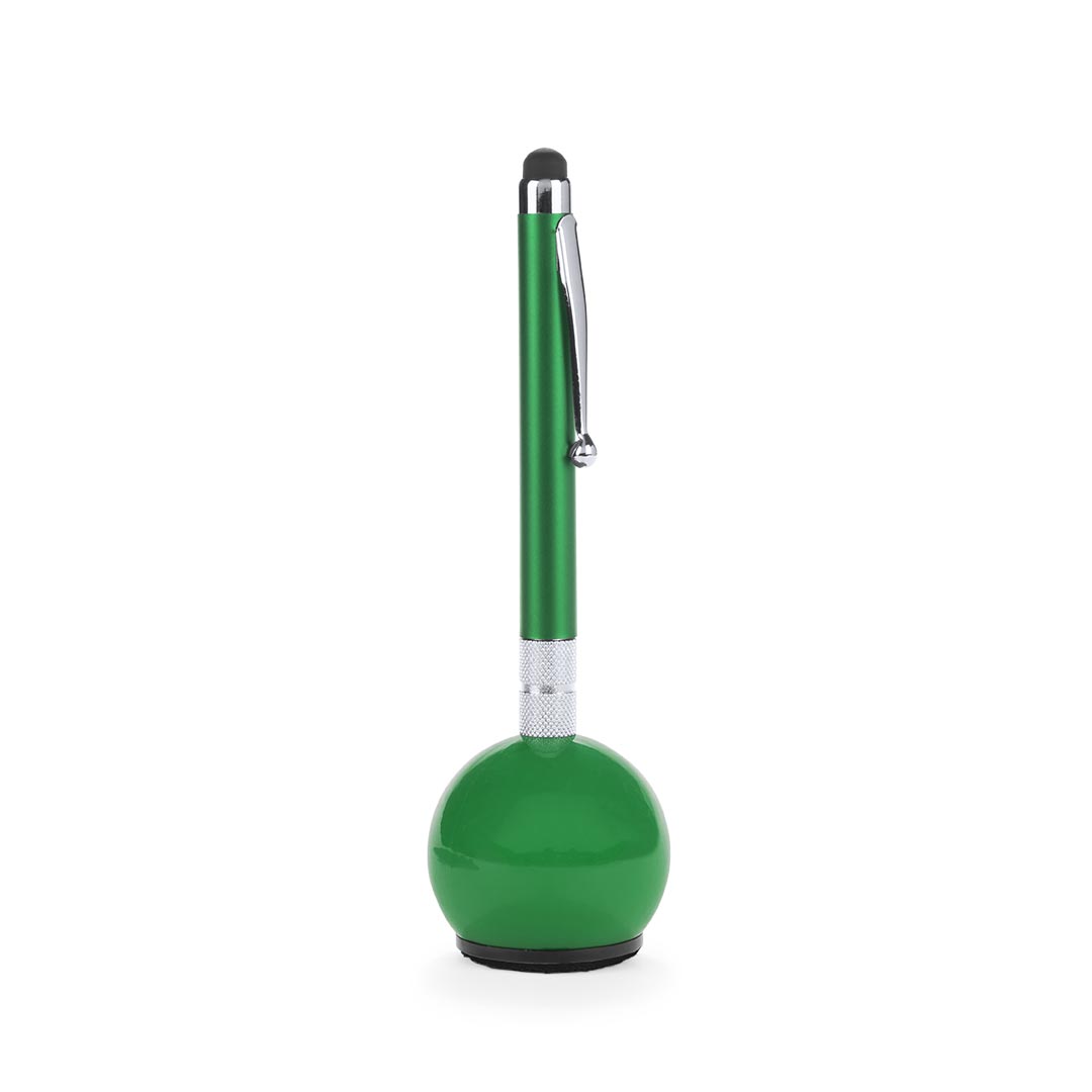 biro da personalizzare in plastica verde 0379237 VAR03