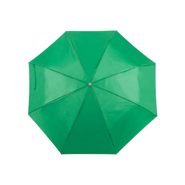 ombrello con logo in poliestere verde 0379441 VAR05