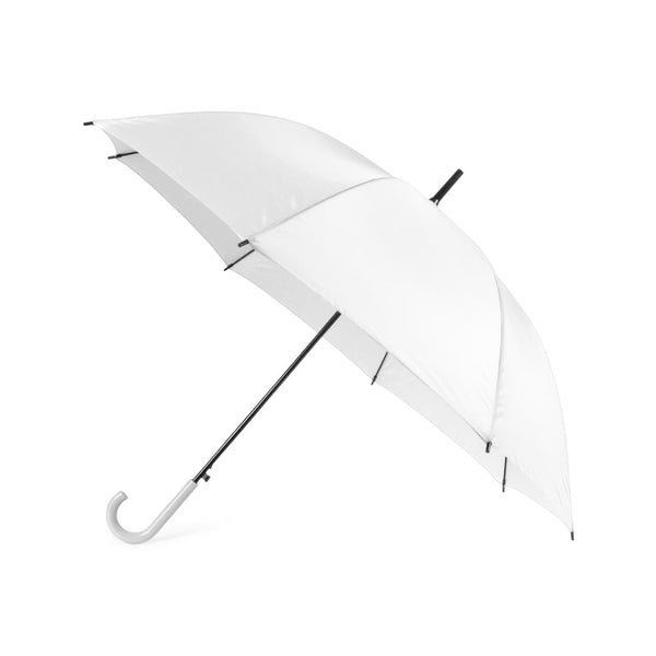 ombrello automatico con logo in poliestere bianco 0379458 VAR04