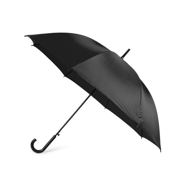 ombrello automatico stampato in poliestere nero 0379458 VAR02