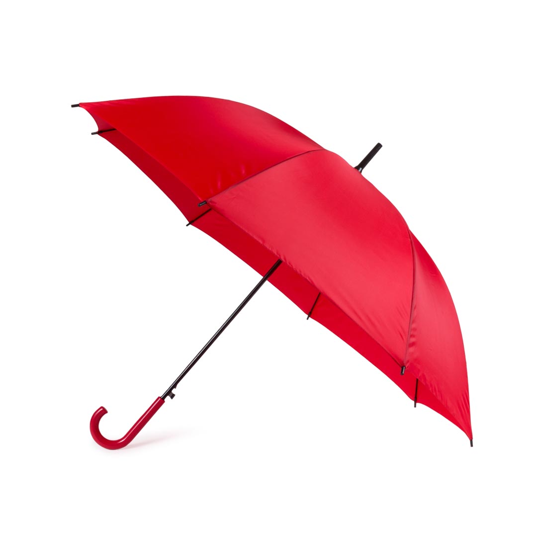 ombrello stampato in poliestere rosso 0379458 VAR01