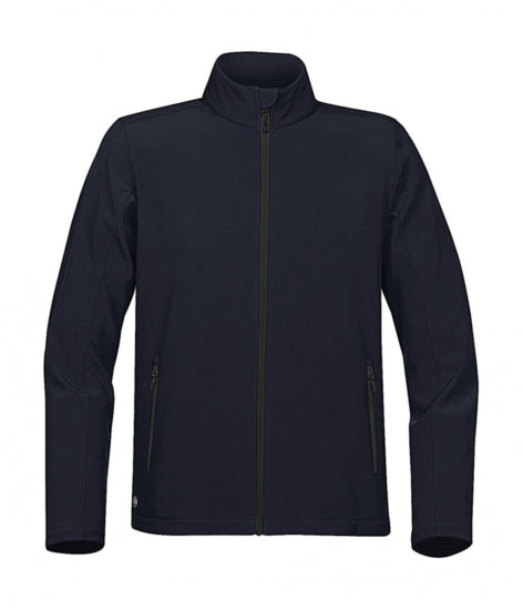 softshell con logo in poliestere 261-blu 062495906 VAR01