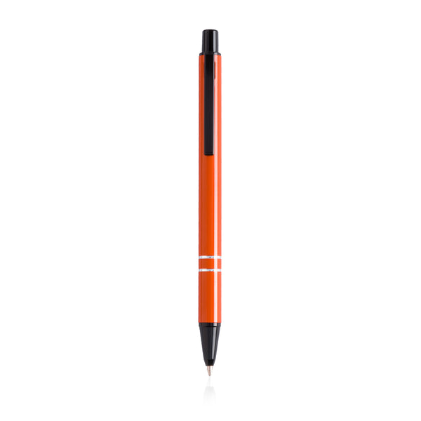 penna con logo in alluminio arancione 0380138 VAR02