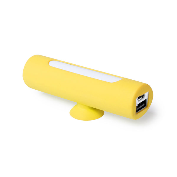 power bank promozionale in plastica giallo 0380614 VAR04