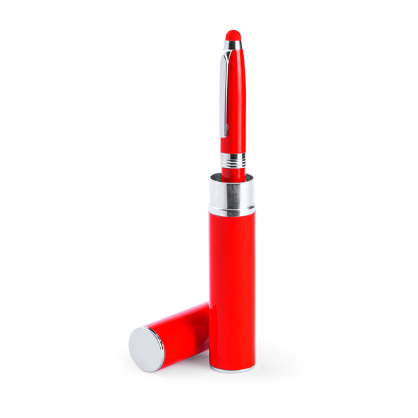 biro con logo in metallo rossa 0381566 VAR04