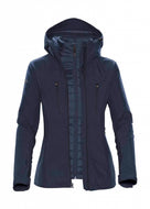 giacca con logo in poliestere 252-blu 062516306 VAR01