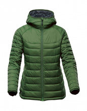 Carica l&#39;immagine nel visualizzatore di Gallery, giacca stampata in nylon 565-verde 062521406 VAR03
