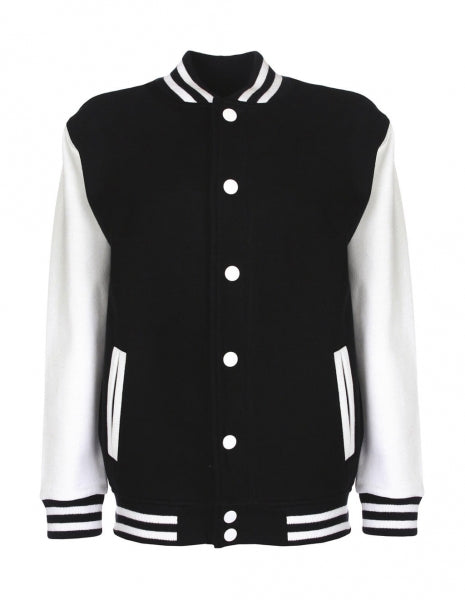 giacca con logo in cotone 150-nera 062530535 VAR03