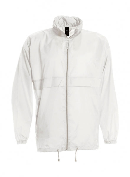 giacca stampata in nylon 000-bianca 062543914 VAR13