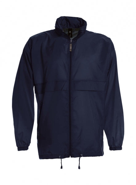 giacca stampata in nylon 200-blu 062543914 VAR08