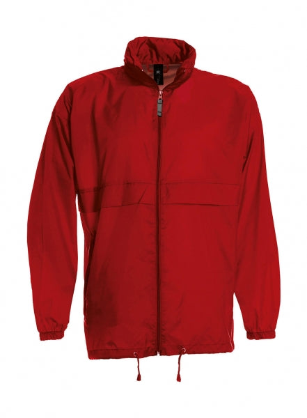 giacca con logo in nylon 400-rossa 062543914 VAR10