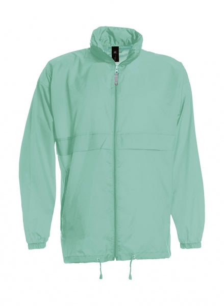 giacca stampata in nylon 538-verde 062543914 VAR05