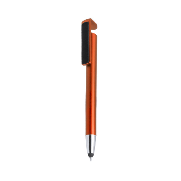 biro con logo in plastica arancione 0384524 VAR06