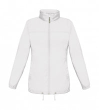 Carica l&#39;immagine nel visualizzatore di Gallery, giacca con logo in nylon 000-bianca 062545614 VAR07
