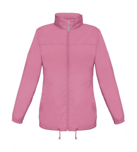 giacca personalizzabile in nylon 434-rosa 062545614 VAR03