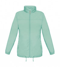 Carica l&#39;immagine nel visualizzatore di Gallery, giacca con logo in nylon 538-verde 062545614 VAR06
