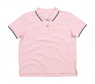 polo stampata in cotone 456-rosa 062552516 VAR04