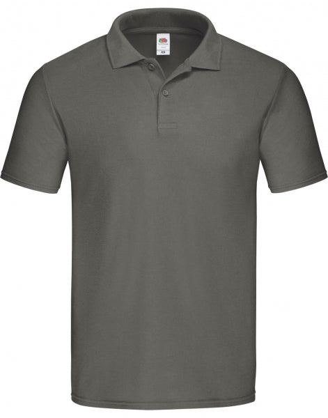 polo personalizzabile in cotone 135-grigia 062553417 VAR06