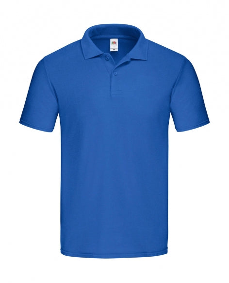polo con logo in cotone 300-royal 062553417 VAR05