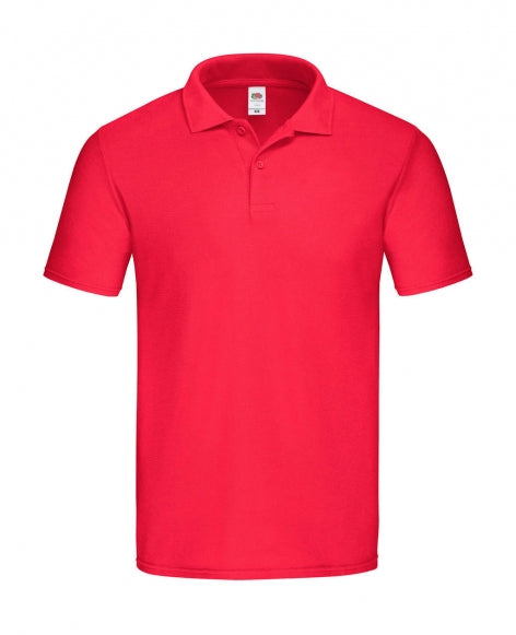 polo stampata in cotone 400-rossa 062553417 VAR10