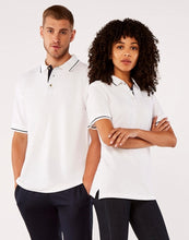 Carica l&#39;immagine nel visualizzatore di Gallery, polo con logo in cotone 359-blu 062556987 DET02
