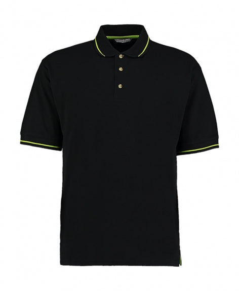 polo stampata in cotone 155-grigia 062556987 VAR02