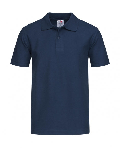 polo personalizzata in cotone 200-blu 062563685 VAR03