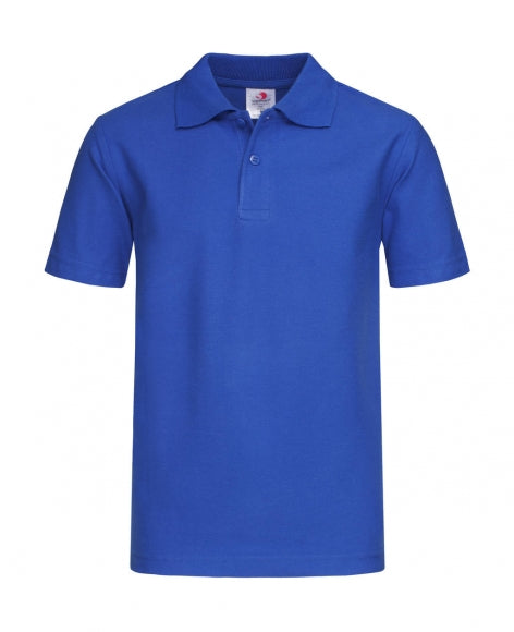 polo pubblicitaria in cotone 306-royal 062563685 VAR05