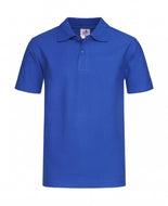 polo pubblicitaria in cotone 306-royal 062563685 VAR05