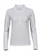 polo stampata in cotone 000-bianca 062584918 VAR02