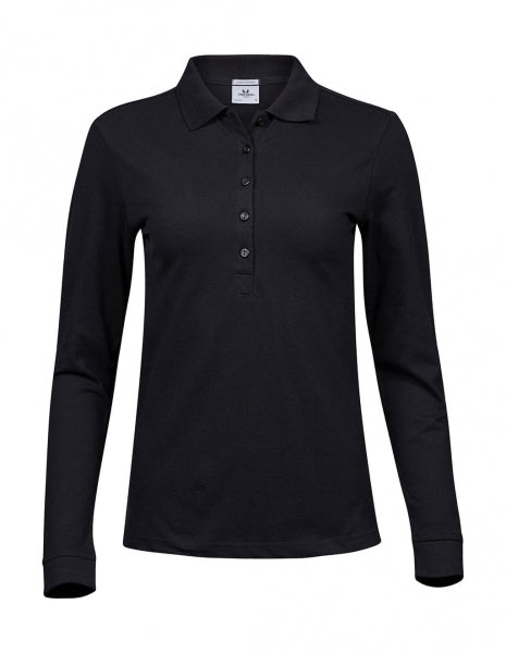 polo da personalizzare in cotone 101-nera 062584918 VAR03