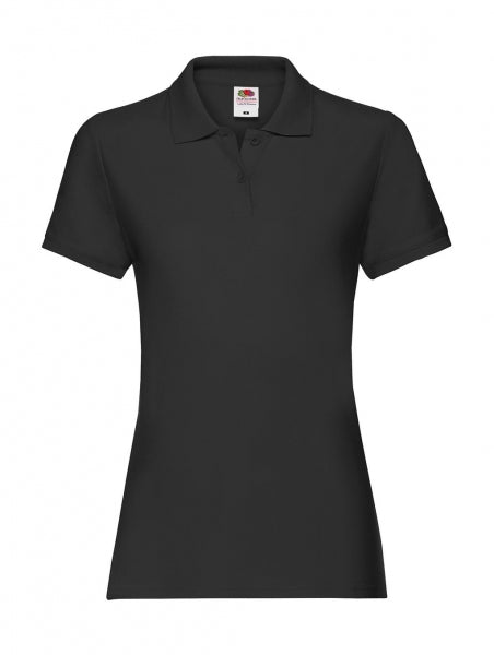 polo da personalizzare in cotone 101-nera 062597617 VAR19