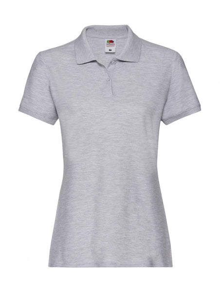 polo personalizzabile in cotone 123-grigia 062597617 VAR20